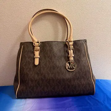 마이클 코어스 토트백 브라운