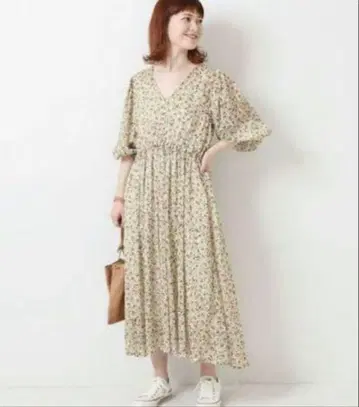 Spick and Span 체리트리엠파이어 원피스