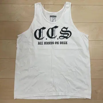 The BONEZCCS ALL HANDS ON DECK 탱크탑 XL
