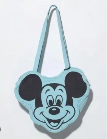 미키마우스 토트백 스카이블루