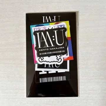 나카지마 켄토 KENTY 스티커 FC 한정판 I AM:U