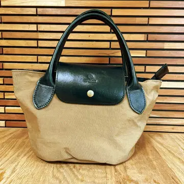 새상품급! 포르나 소가죽 x 나일론 토트백