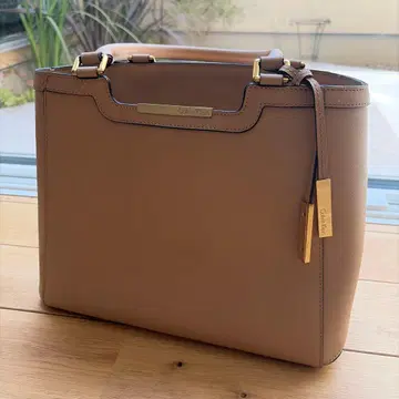 캘빈 클라인 베이지 토트백