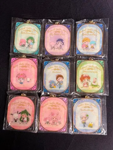 세일러문 산리오 콜라보 참 9개 세트