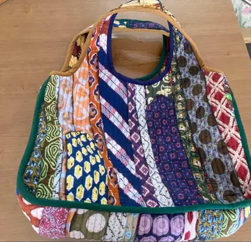 EAR TOMKIYURITA 패치워크 토트백