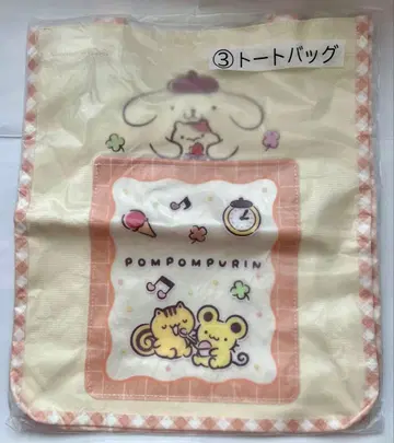 산리오 폼폼푸딩 토트백