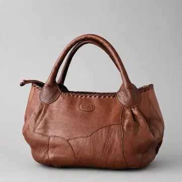 새상품급 IBIZA 이비자 일본제 핸드백 토트백 브라운 경량