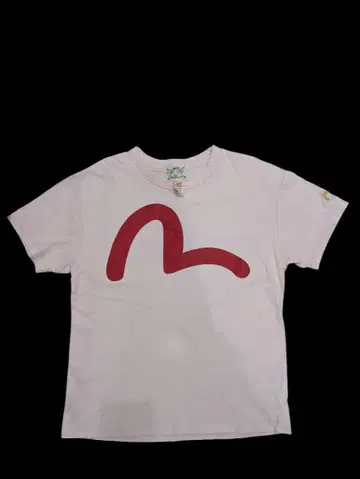 EVISU 갈매기 핑크 티셔츠 40 사이즈