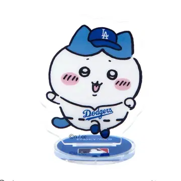 치이카와 x MLB 아크릴 스탠드 하치와레 다저스