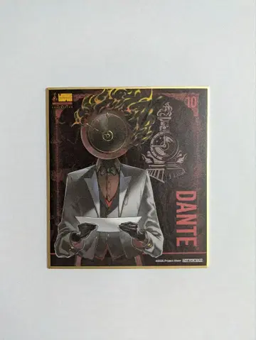 림버스 컴퍼니 단테 미니 색지 림버스전 입장 특전