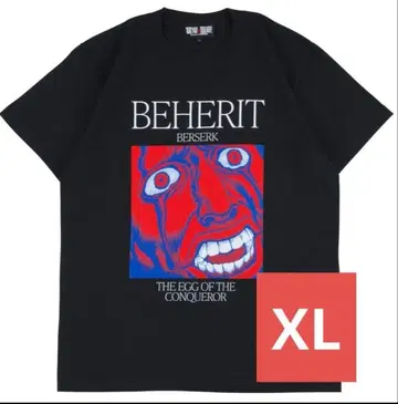 베르세르크 베헤리트 셔츠 XL 사이즈 블랙