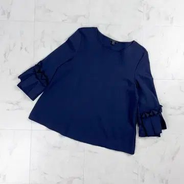 새상품급 COS 디자인 슬리브 티셔츠 네이비 사이즈 S*CD22