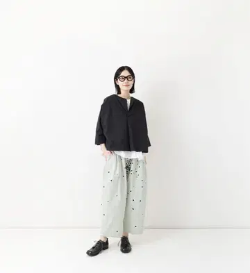 베리떼꾸르 VC-2836 페인트 패턴 요크 팬츠