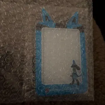 새상품 포켓몬 센터 온라인 루카리오 아크릴 카드 홀더 A상