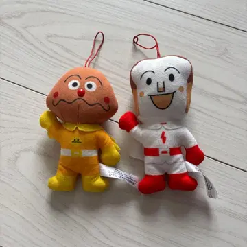 호빵맨 봉제 인형 키링