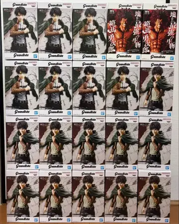 진격의 거인 한마 유지로 엘렌 리바이 20상자 피규어