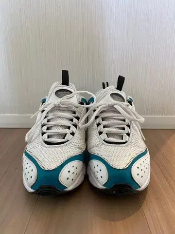 리복 메쉬 러닝화 화이트/터콰이즈