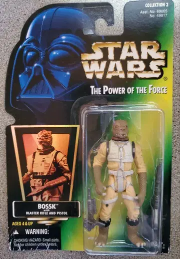[미개봉 새상품] 스타 워즈 파워 오브 더 포스 보스크 피규어