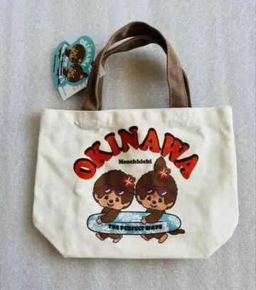 몽치치 monchhichi 미니 토트백 오키나와 한정판 OKINAWA