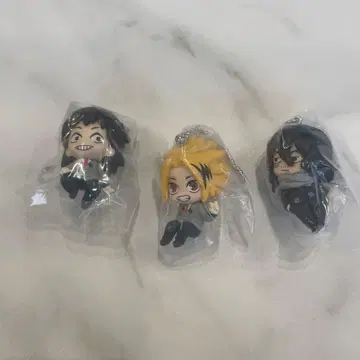 애니메이션 캐릭터 피규어 키링 아이자와 세로 카미나리 3체 세트