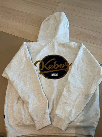 Keboz 1986 그레이 후드티