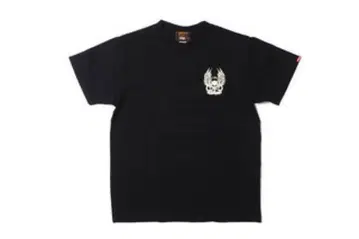 vanson 스컬 디자인 T셔츠 블랙