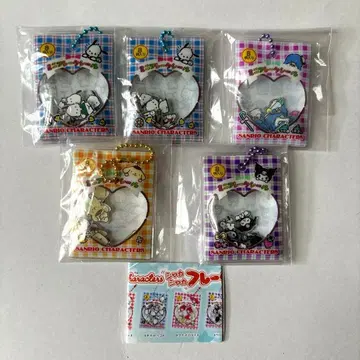 산리오 바스락 프레이크 씰풍 참 가챠 5개