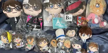 명탐정 코난 봉제 인형 세가 럭키 쿠지 모음