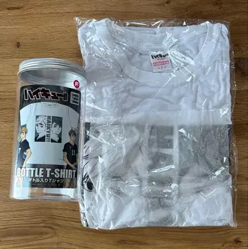 [새상품] 하이큐!! 보틀 T셔츠 B패턴 미야 아츠무 & 미야 오사무