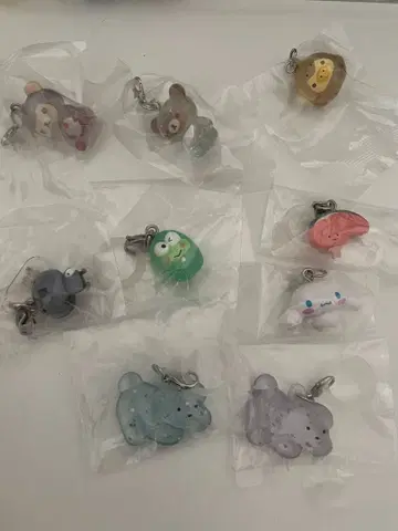 메지루시 액세서리 묶음 판매 리락쿠마 시나몬 케로케로케로피