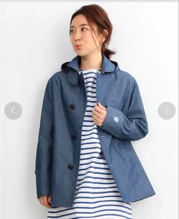 Orcival x BEAMS 40주년 기념 샴브레이 코트 1