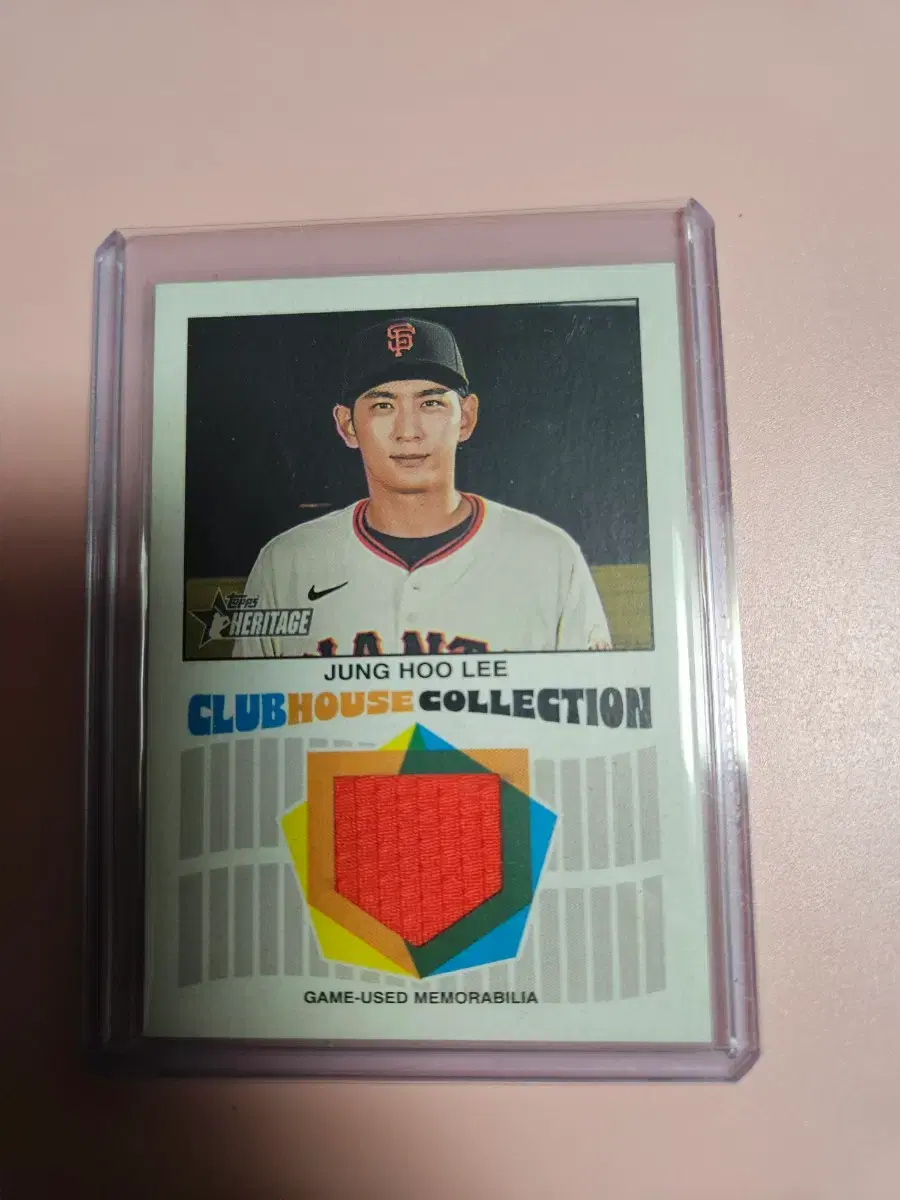이정후 2026 Topps 저지 카드