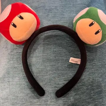 머리띠 USJ 마리오 버섯 닌텐도