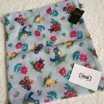 [ 미사용 ] 페이 하이 메쉬 복조리 파우치