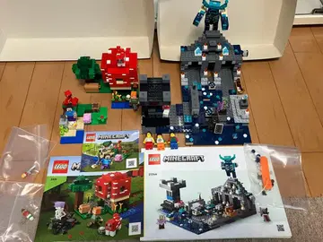 레고 마인크래프트 21179 21177 21174 미니 피규어 3개