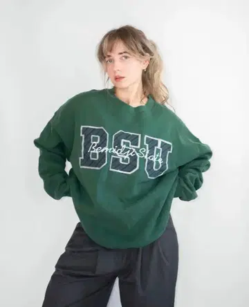 [ Lee ] 90's 리버스 타입 맨투맨 USA제