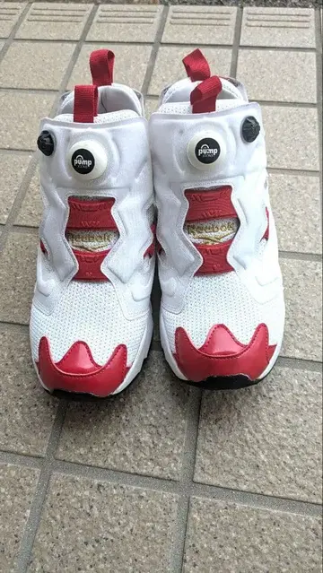 리복 인스타펌프 퓨리 화이트/레드