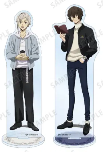 문호 스트레이독스 나카지마 아츠시 다자이 오사무 아크릴 스탠드