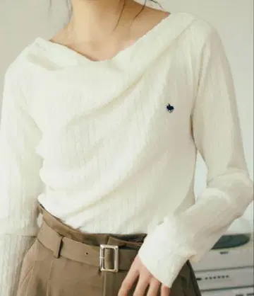 새상품 [ POLO BCS ] VIS 별주 케이블 드레이프 상의