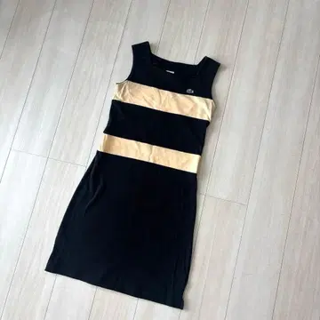 라코스테 문자 악어 Y2K 카노 원피스 40 S 상당