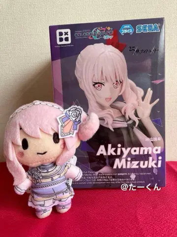 프로젝트 세카이 후와푸치 아키야마 미즈키 피규어
