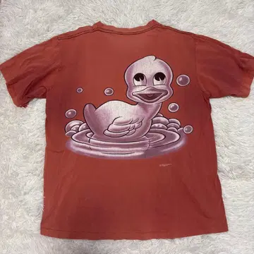 [ 레어 ] 90's changes Rubber Duckie 오리 T셔츠