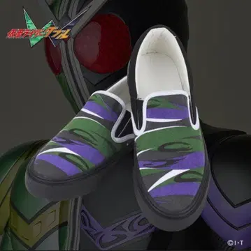 헤이세이 가면라이더 슬립온 스니커즈 가면라이더 W /27.0-27.5cm