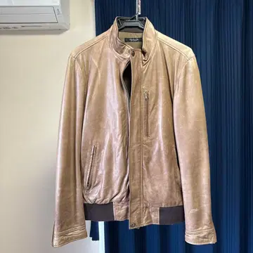 UNITEDARROWS 브라운 가죽 자켓 M