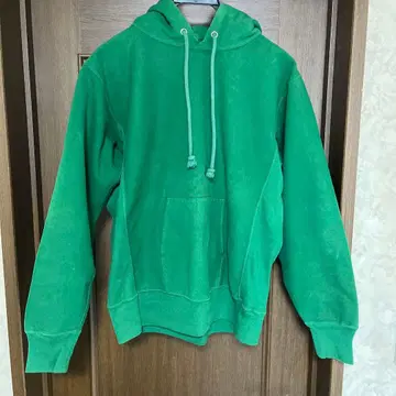 AURALEE 오라리 그린 후드티