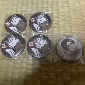 귀멸의 칼날 캔뱃지 사네미 세트
