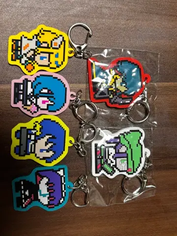 계속 한밤중이면 좋을 텐데. 니라짱 도트 그림 키링