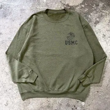 미군 실물 USMC 트레이닝 맨투맨 트레이닝복