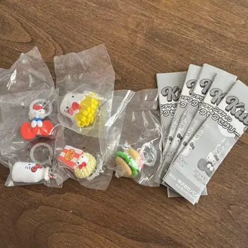 헬로키티 아메리칸 디자인 메지루시 액세서리 전 5종 컴프 세트