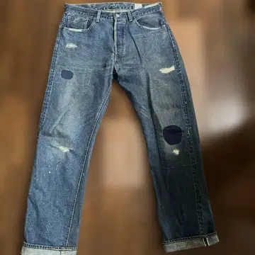 or Slow 리페어 데님 사이즈 3